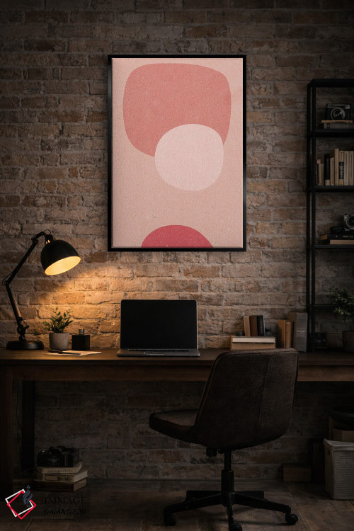 تابلو مینیمال انتزاع II اثر ان کی تی ان - D4B