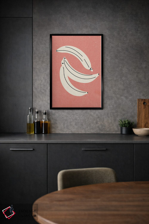 تابلو مینیمال موز اثر ان کی تی ان - D1B
