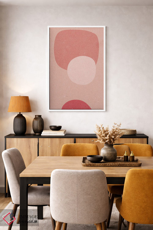 تابلو مینیمال انتزاع II اثر ان کی تی ان - D5W