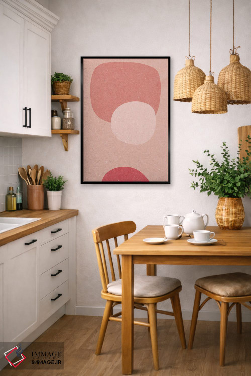 تابلو مینیمال انتزاع II اثر ان کی تی ان - D6B