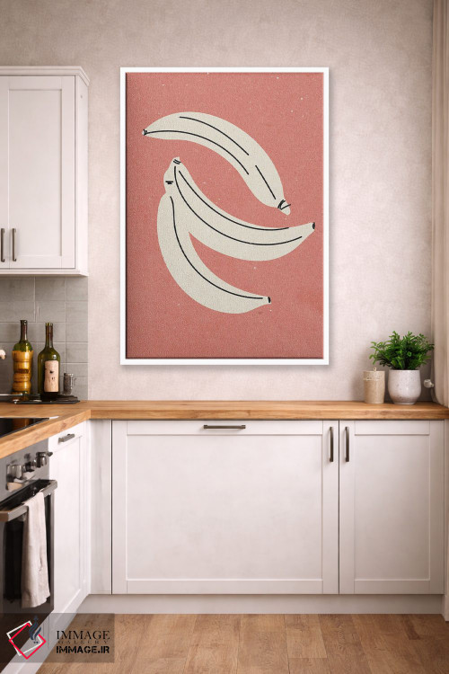 تابلو مینیمال موز اثر ان کی تی ان - D2W