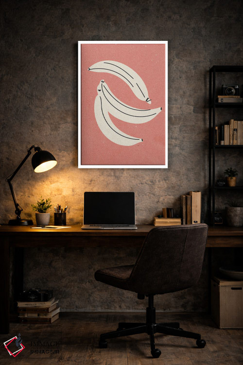 تابلو مینیمال موز اثر ان کی تی ان - D5W