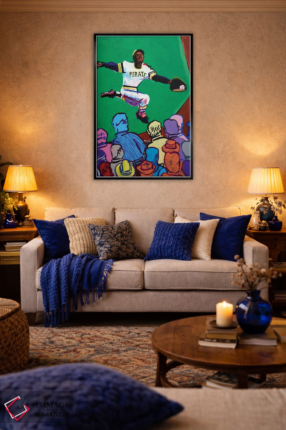 تابلو دکوراتیو کلمنت در گوشه اثر استیو اسپنسر - D4B