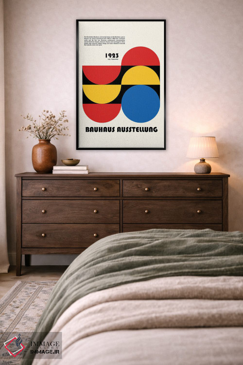 تابلو انتزاعی نمایشگاه باوهاوس III اثر رتردروم - D5B
