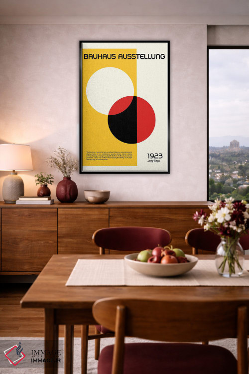 تابلو انتزاعی نمایشگاه باوهاوس II اثر رتردروم - D5B