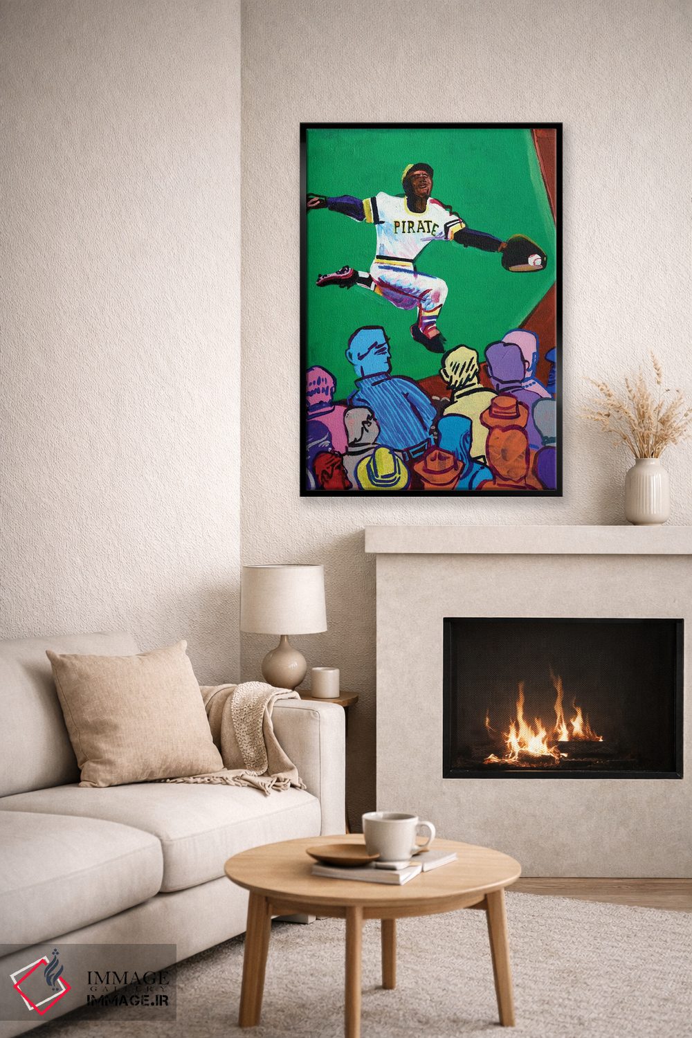 تابلو دکوراتیو کلمنت در گوشه اثر استیو اسپنسر - D6B