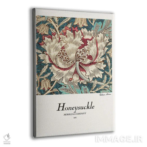 تابلو مینیمال عسلک اثر ویلیام موریس - نمای پرسپکتیو محصول