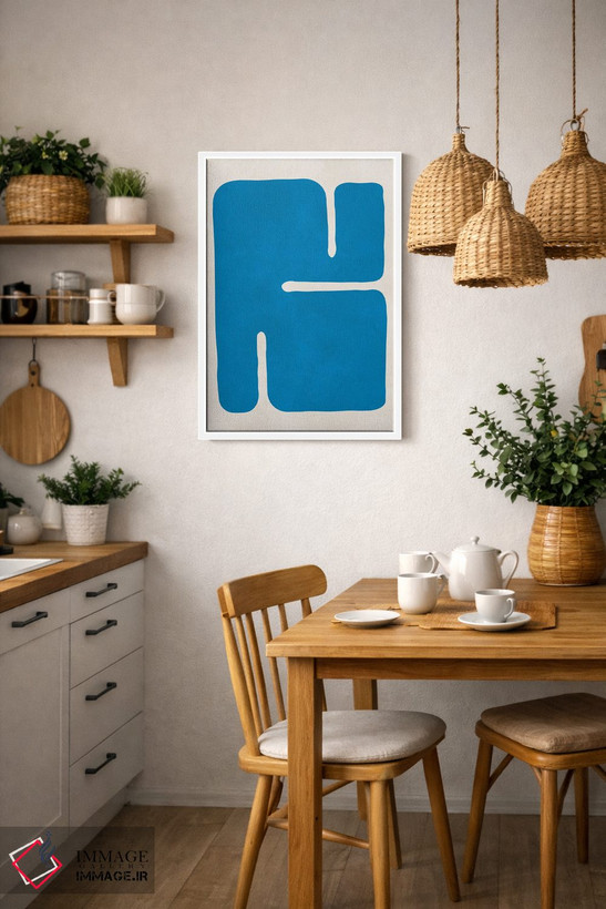 تابلو مینیمال ارگانیک و انتزاعی ۶ اثر ویتور کوستا - D3W
