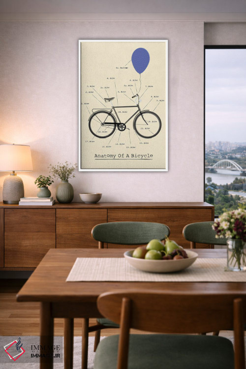 تابلو مینیمال آناتومی اثر وایات ۹ - D5W