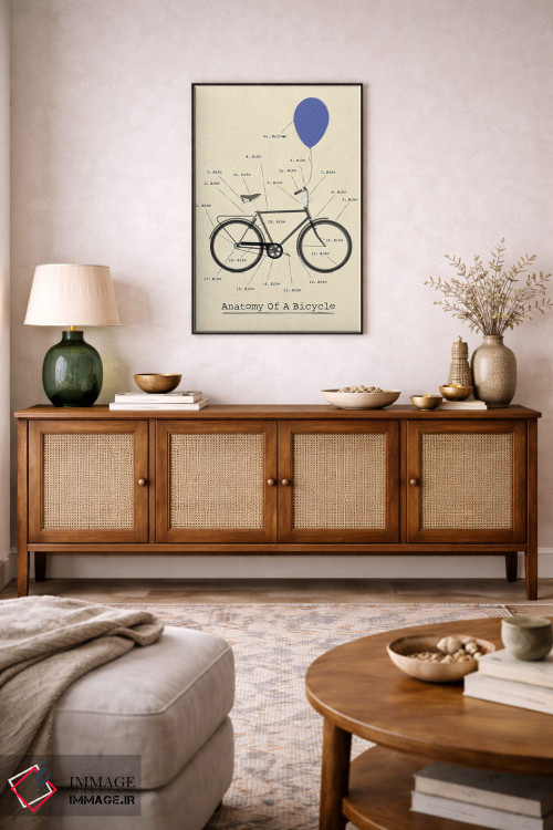 تابلو مینیمال آناتومی اثر وایات ۹ - D4B