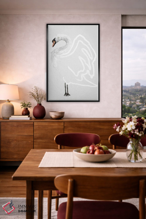 تابلو مینیمال سادگی ۲ اثر گابریلا روبرگ - D5B