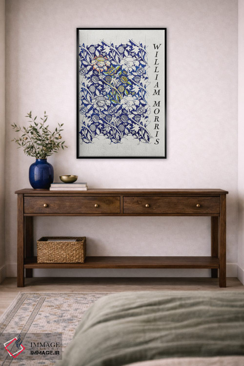 تابلو مینیمال وی اثر ویلیام موریس - D6B