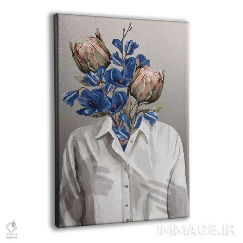 تابلو مینیمال اشتیاق ناشناخته ۲ اثر گابریلا روبرگ - نمای پرسپکتیو محصول