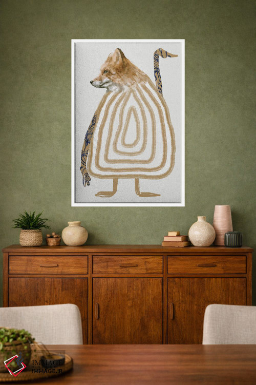 تابلو مینیمال دی تایت کمپیس اثر گابریلا روبرگ - D1W