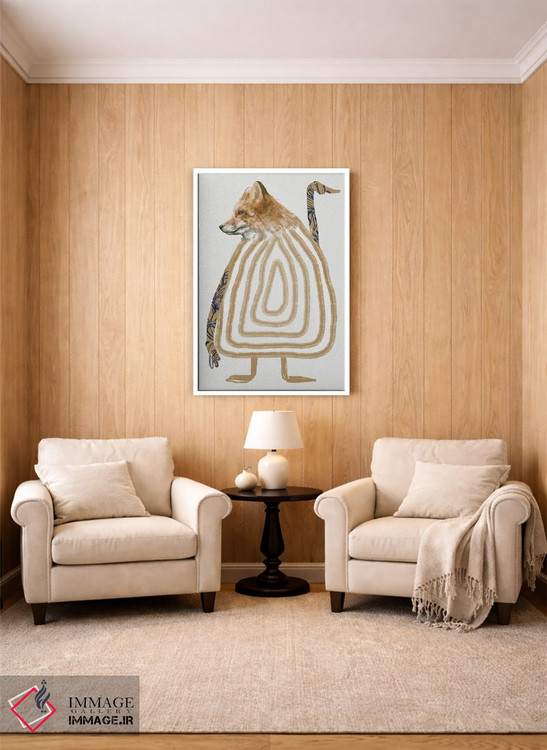 تابلو مینیمال دی تایت کمپیس اثر گابریلا روبرگ - D2W