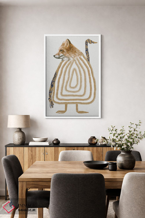 تابلو مینیمال دی تایت کمپیس اثر گابریلا روبرگ - D3W