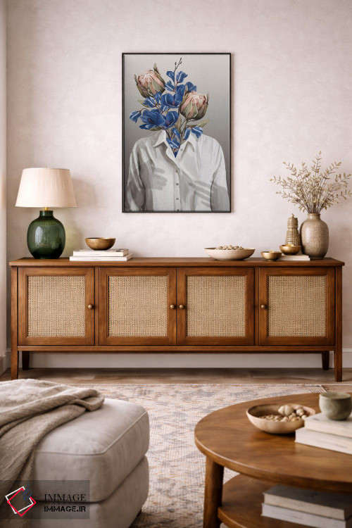 تابلو مینیمال اشتیاق ناشناخته ۲ اثر گابریلا روبرگ - D3B