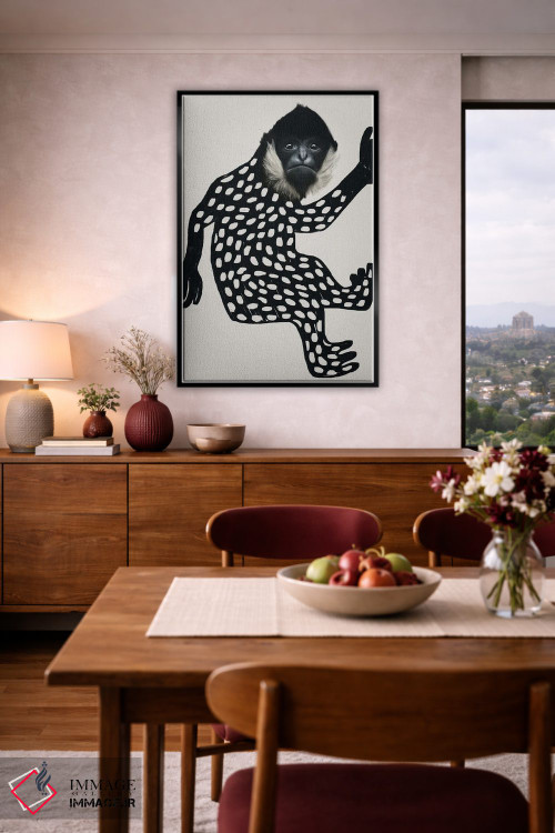 تابلو مینیمال شورش ۲ اثر گابریلا روبرگ - D4B