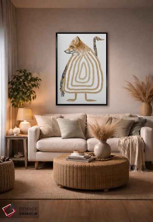 تابلو مینیمال دی تایت کمپیس اثر گابریلا روبرگ - D5B