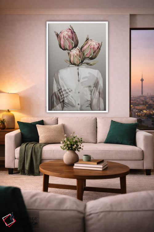 تابلو مینیمال اشتیاق ناشناخته ۱ اثر گابریلا روبرگ - D1W