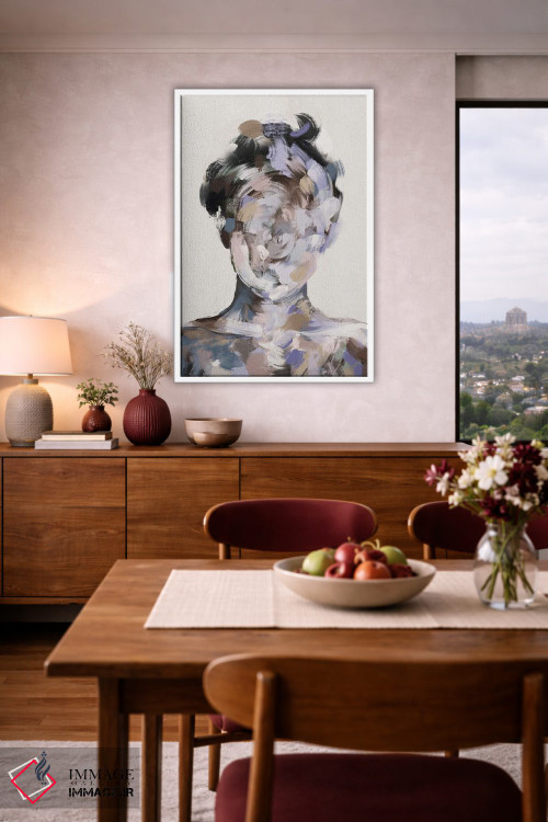 تابلو مینیمال پرتره ۳ اثر گابریلا روبرگ - D3W