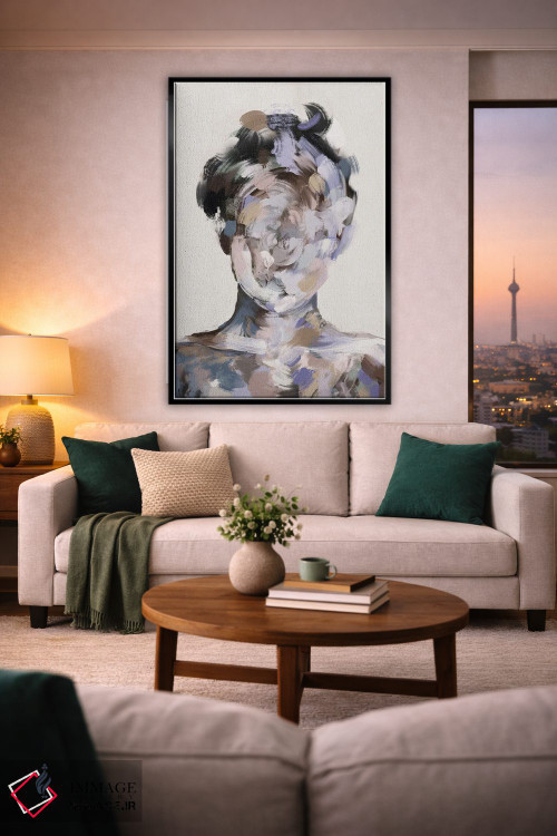 تابلو مینیمال پرتره ۳ اثر گابریلا روبرگ - D1B