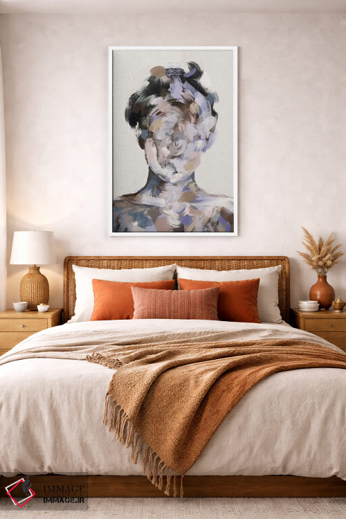 تابلو مینیمال پرتره ۳ اثر گابریلا روبرگ - D2W