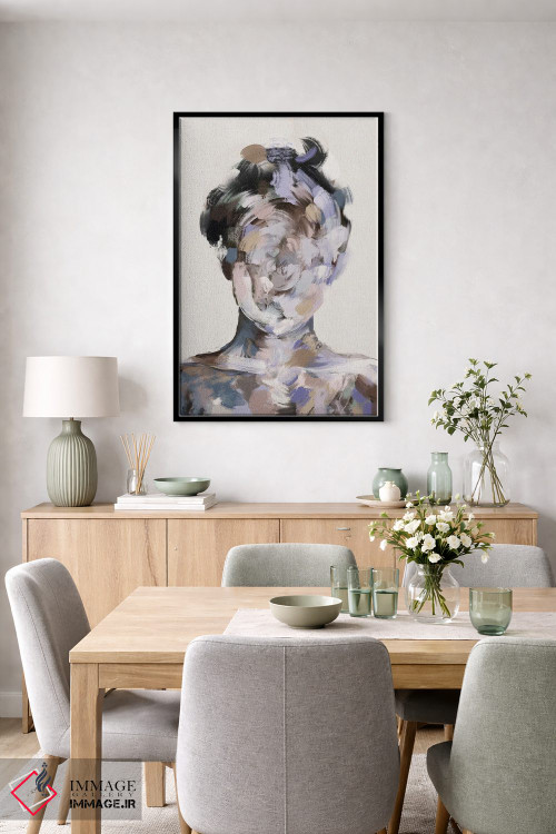تابلو مینیمال پرتره ۳ اثر گابریلا روبرگ - D6B