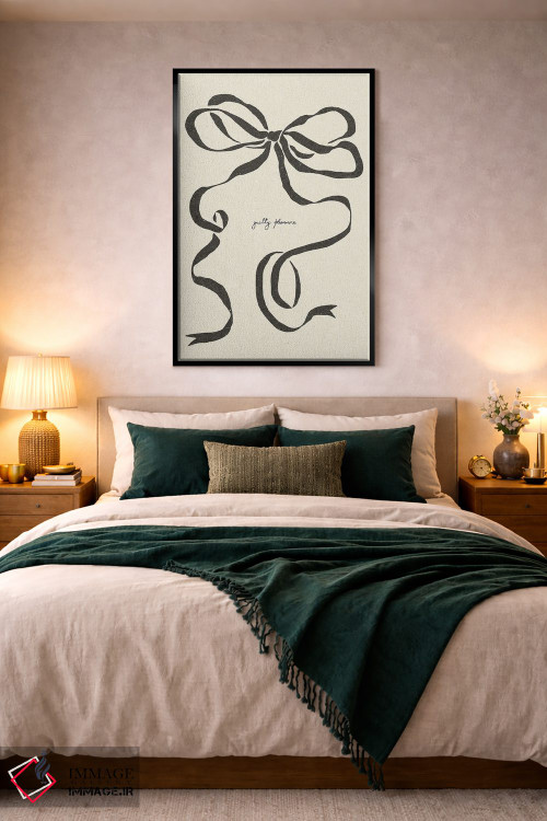 تابلو مینیمال کمان ۱ اثر ان کی تی ان - D3B