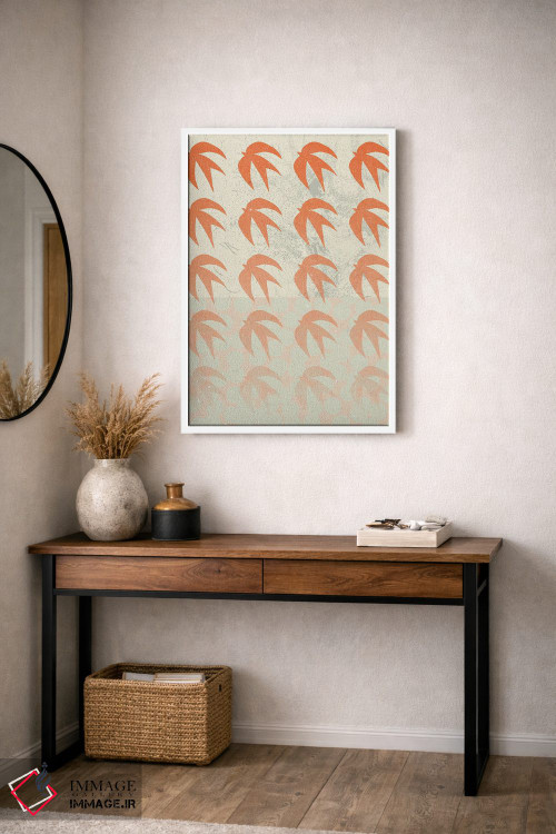 تابلو مینیمال ترکیب انتزاعی اثر ان کی تی ان - D5W