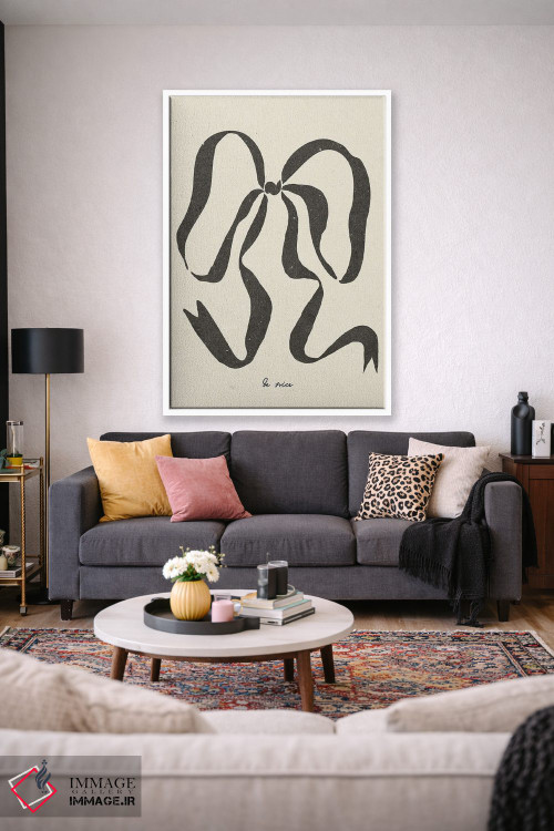 تابلو مینیمال کمان ۲ اثر ان کی تی ان - D1W