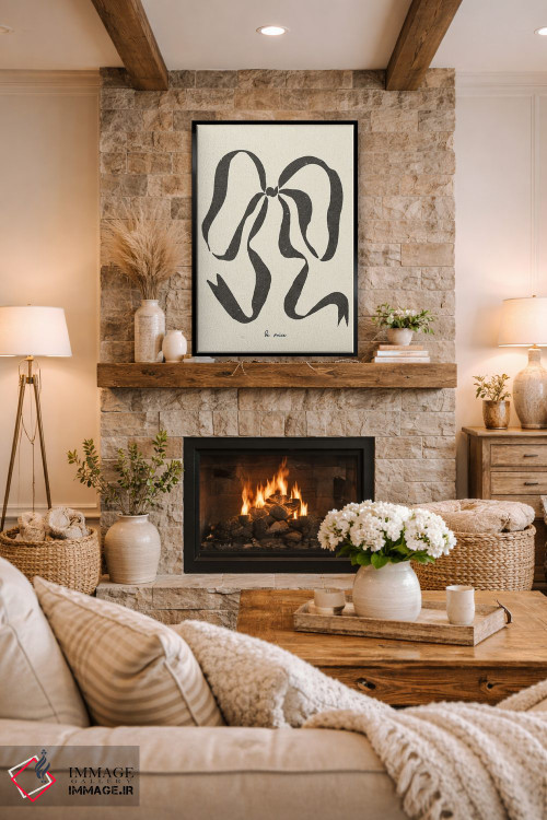 تابلو مینیمال کمان ۲ اثر ان کی تی ان - D2B