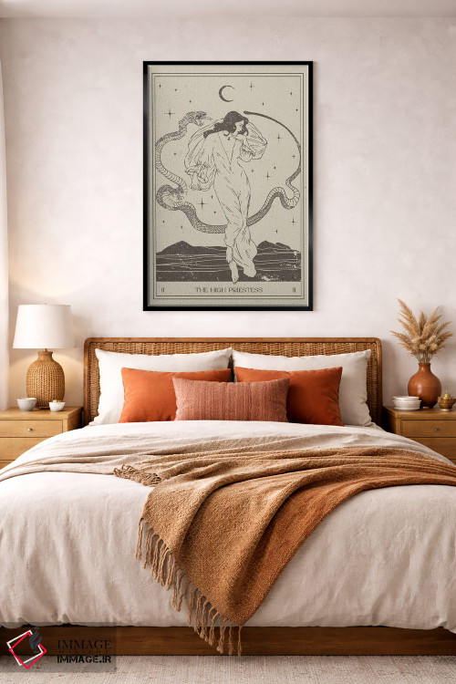 تابلو مینیمال کاهنه اعظم اثر ان کی تی ان - D4B