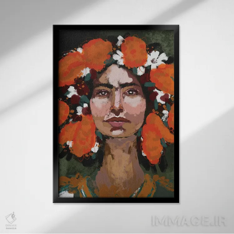 تابلو دکوراتیو قدرت افکار اثر تری چایلد - نمای قابدار مشکی