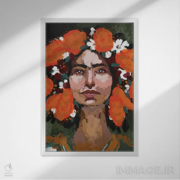 تابلو دکوراتیو قدرت افکار اثر تری چایلد - نمای قابدار سفید