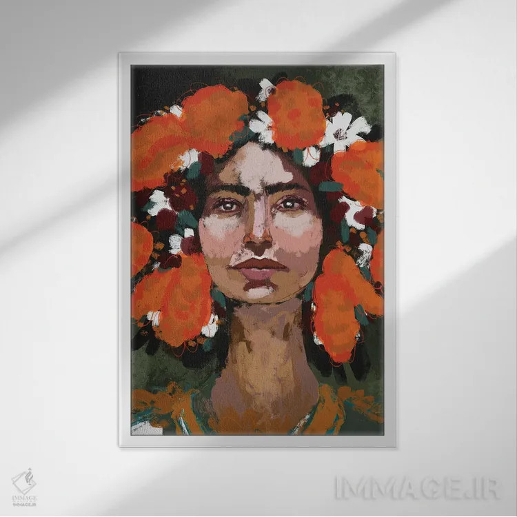 تابلو دکوراتیو قدرت افکار اثر تری چایلد - نمای قابدار سفید