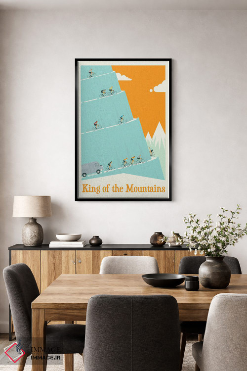 تابلو مدرن شاه کوه ها، مرحله تور دو فرانس اثر وایات ۹ - D5B
