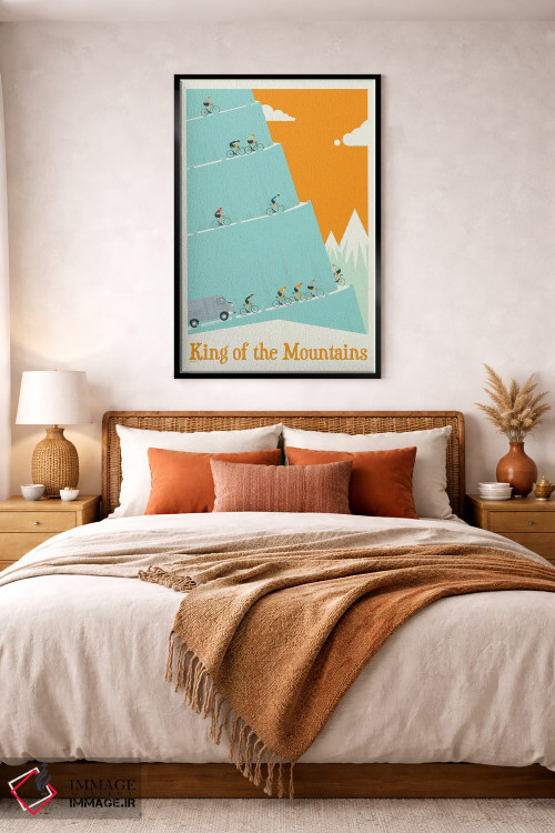 تابلو مدرن شاه کوه ها، مرحله تور دو فرانس اثر وایات ۹ - D4B