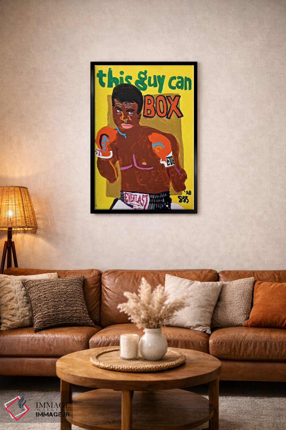 تابلو دکوراتیو علی اثر استیو اسپنسر - D4B