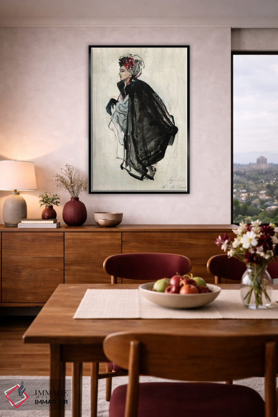 تابلو دکوراتیو ادای احترام به فریدا XIX اثر اوته راتمن - D6B