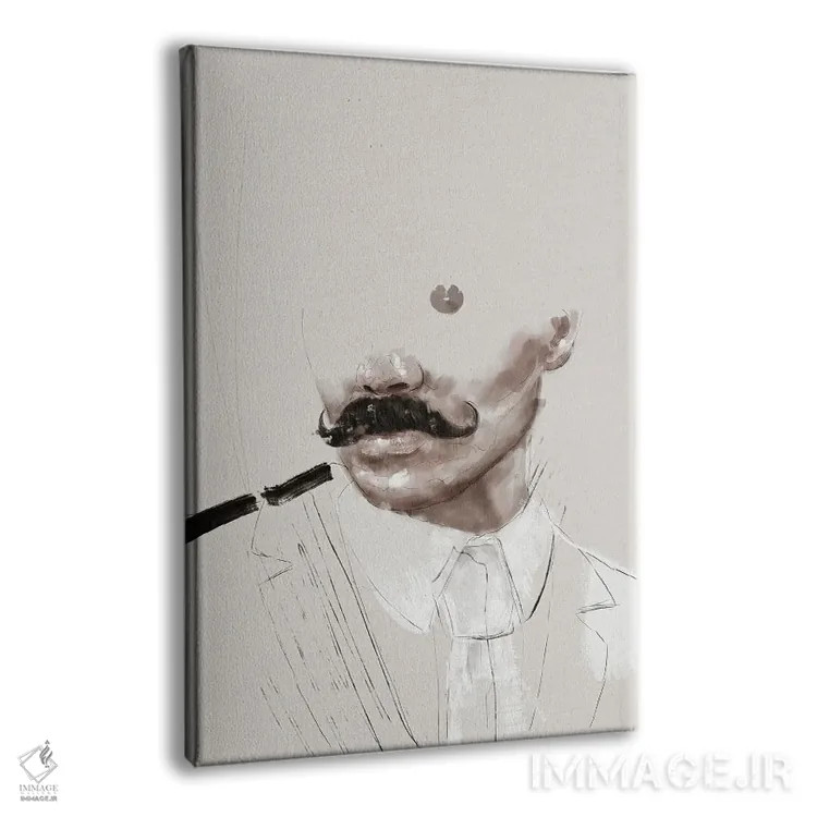 تابلو دکوراتیو مرد اثر گابریلا روبرگ - نمای پرسپکتیو محصول