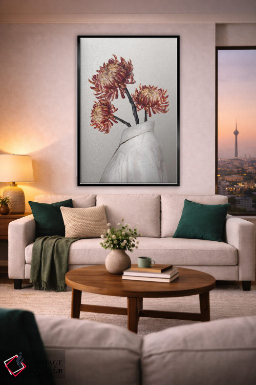 تابلو دکوراتیو در حال شکوفه دادن اثر گابریلا روبرگ - D2B