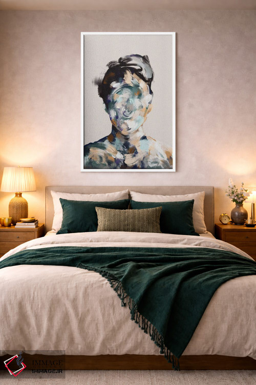 تابلو انتزاعی پرتره شماره ۲ اثر گابریلا روبرگ - D2W