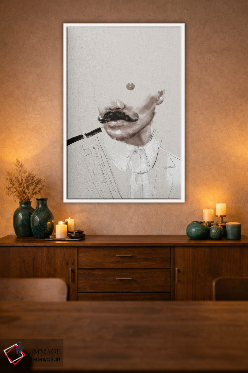 تابلو دکوراتیو مرد اثر گابریلا روبرگ - D1W