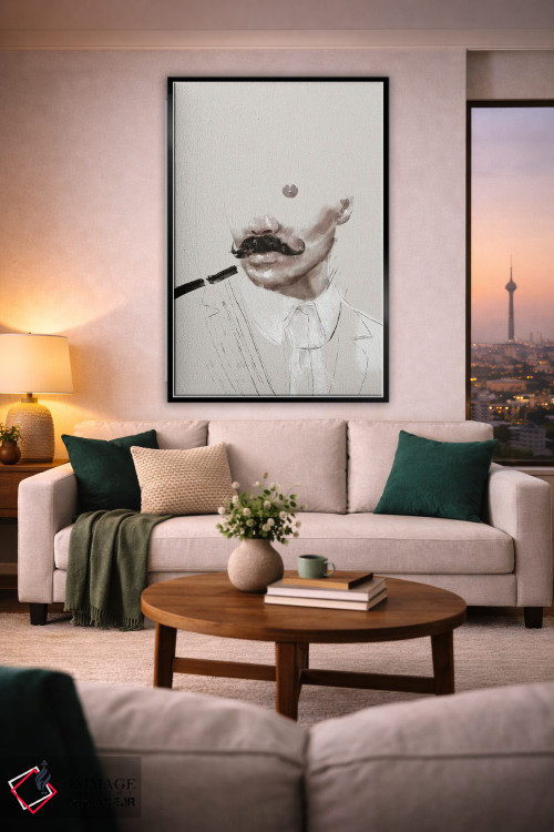 تابلو دکوراتیو مرد اثر گابریلا روبرگ - D2B