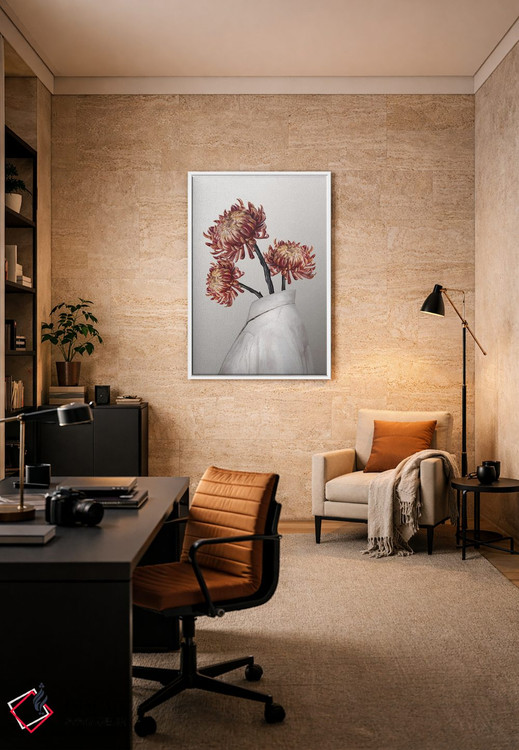 تابلو دکوراتیو در حال شکوفه دادن اثر گابریلا روبرگ - D6W