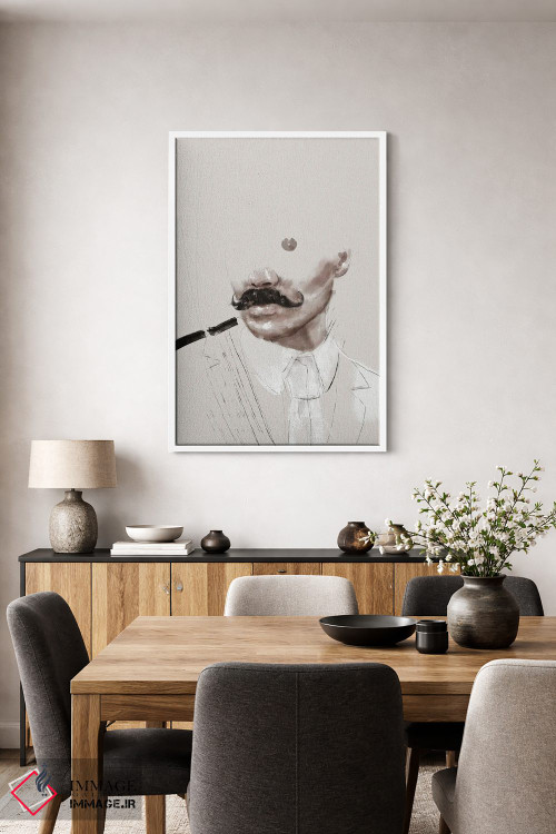 تابلو دکوراتیو مرد اثر گابریلا روبرگ - D4W