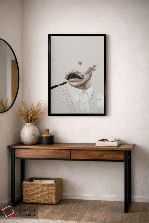 تابلو دکوراتیو مرد اثر گابریلا روبرگ - D5B