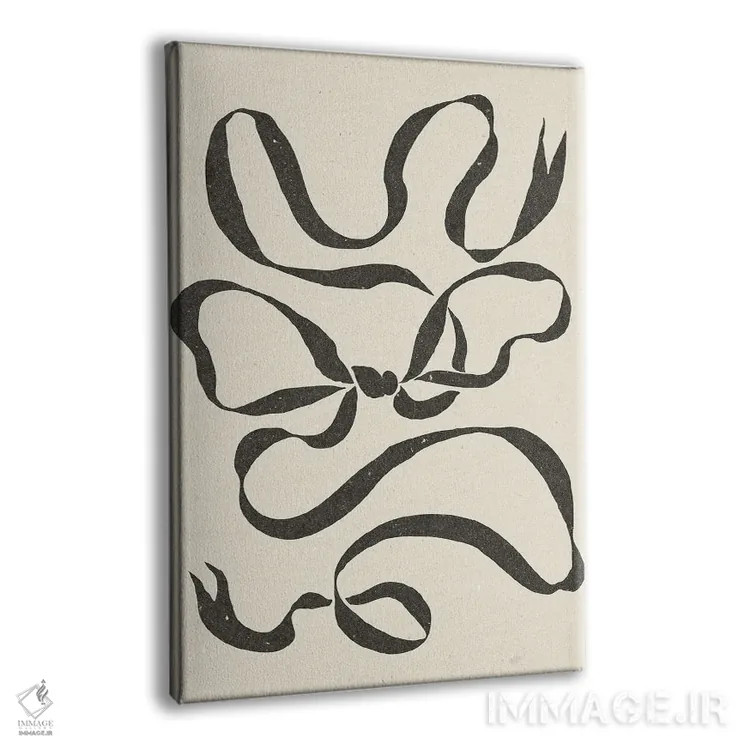 تابلو مدرن کمان ۳ اثر ان کی تی ان - نمای پرسپکتیو محصول