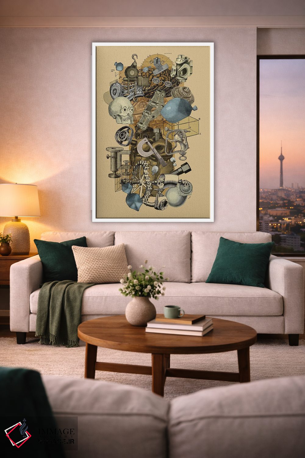 تابلو دکوراتیو شرایط سوررئال اثر پاول پاچولک - D2W